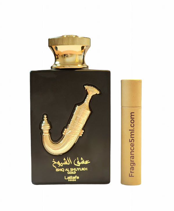 Ishq Al Shuyukh Gold by Lattafa EDP 5ml - Fragrance5ml
