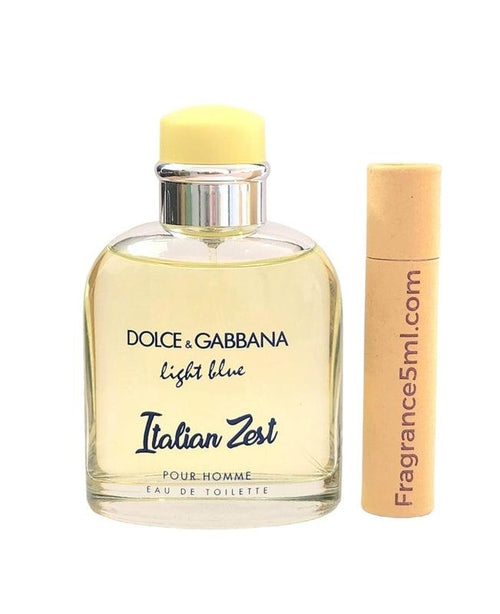 Light Blue Italian Zest by Dolce & Gabbana EDT 5ml - Fragrance5ml
