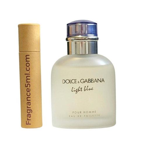 Light Blue Pour Homme by Dolce & Gabbana EDT 5ml - Fragrance5ml
